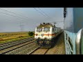 Howrah Rajdhani Vs. Mayurakshi Fast Passenger : High-speed Parallel Race and Overtake