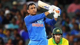 Dhoni half-century guides India home