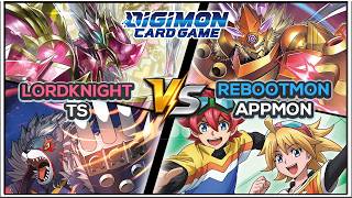 *NEW* LordKnightmon TS vs Rebootmon • BT25 Gameplay | DCGO | Digimon TCG