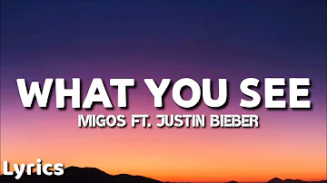Migos - What You See (Lyrics) Ft. Justin Bieber | Lyrics Point