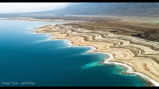 Earth Lowest place - The Dead-Sea | Israel From Above | AirWorks 4K Aerial Photography