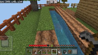 4th day in Minecraft 🥵🥵 Making my Mini Farm | Hunting And crafting 🤩🤩 Hard to Survive 🥵🥵 screenshot 2