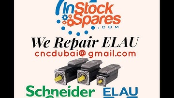 Elau Servo Repairs@Dubai Elau iSH, Elau SB, Elau SH, Elau SM series Motors Repair | Encoder Stock