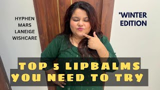 TOP 5 LIPBALMS You need to try this winter! Get soft plump lips | Under rs500 | Best Lip Balm? screenshot 5