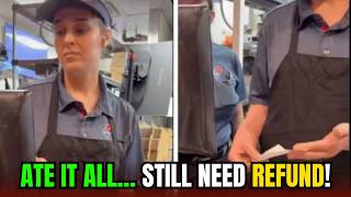 Viral Domino’s Video Shows Customers Demanding a Refund for Pizza They Already Ate