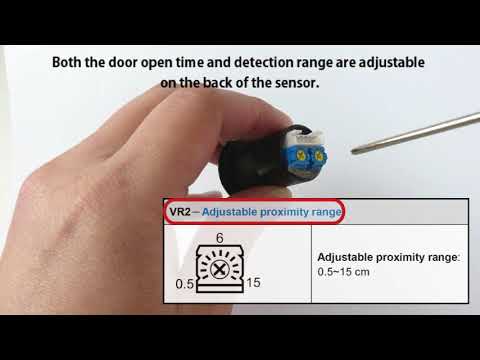 Secutech 2021: Waterproof Contactless Infrared Sensor Exit Button