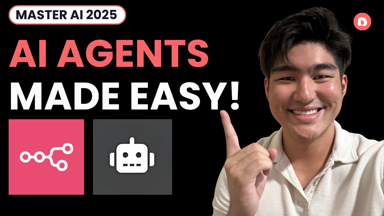 Master AI Agents 2025 in Mins with n8n! (Full Beginner Guide)