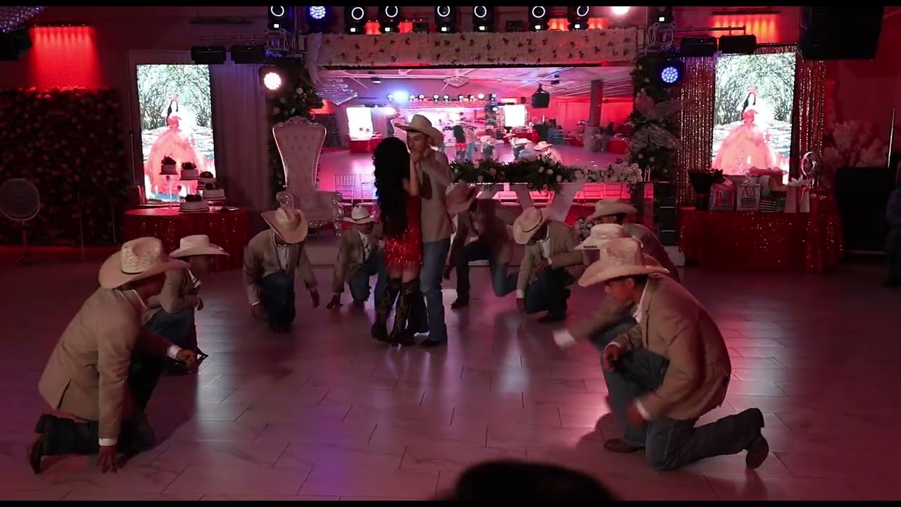 BEST UNIQUE SUPRISE DANCE (Karina's 15) Huapango, Cumbia Sonidera, Bachata, Cumbia Wepa, Tribal!!!