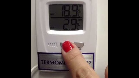 Termômetro de máxima e minima