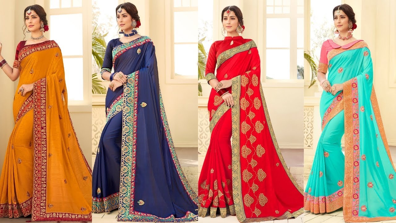 Party Wear Saree - party wear saree || function saree || marriage saree || very nice saree