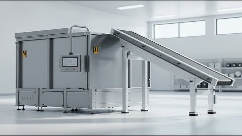 Industrial 3D Animation | How a Medical Waste Box Shredder Works | Video Animazione 3D industriale