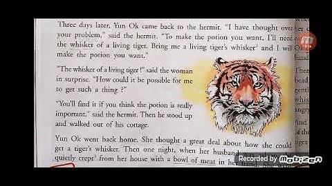 5 English Lesson 3 Tigers whisker part 1