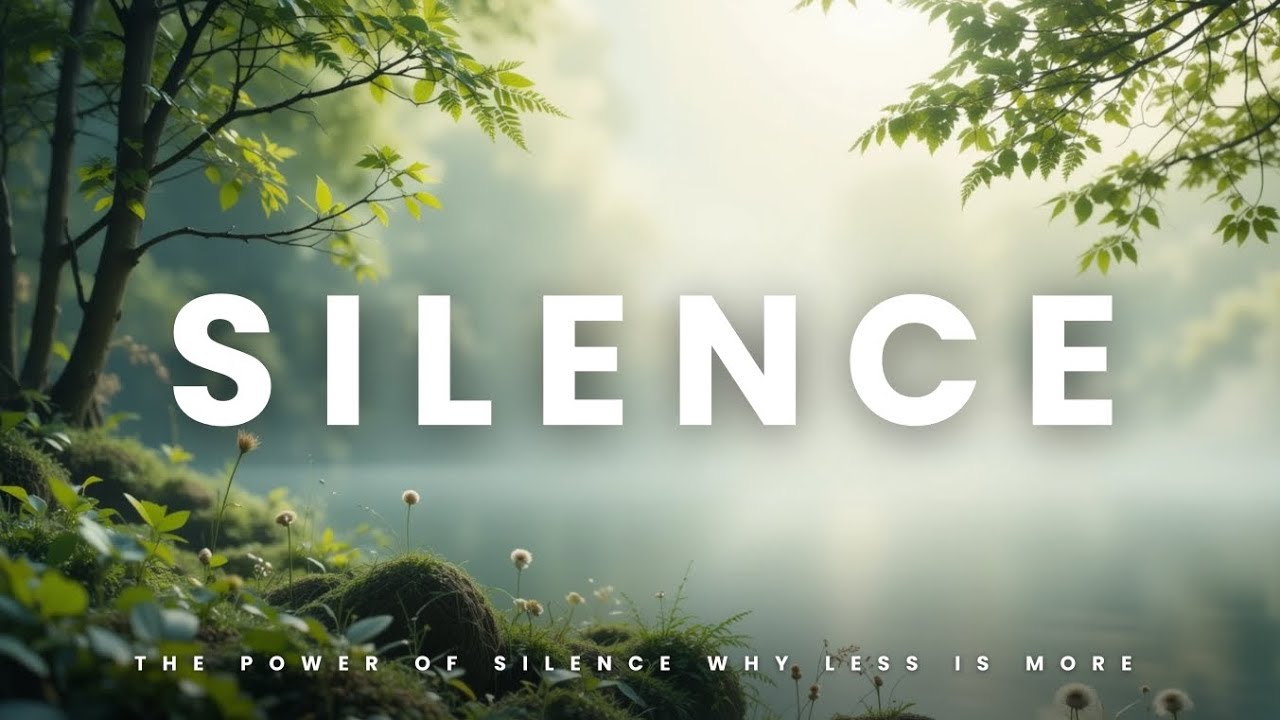 🌿 The Power of Silence: Why Less is More 🌿 - YouTube