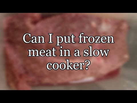 Can U Put Raw Beef In Slow Cooker