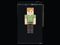 remaking the minecraft default skins 2/9 - alex