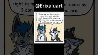 very closed minded... #furry #furrymemes #memes #Erixaluart