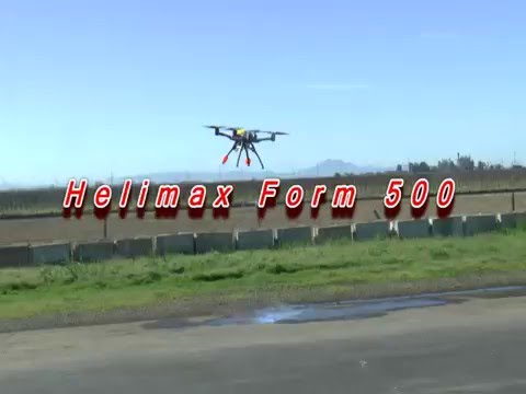 Demonstration Flight Helimax Form 500 Quadcopter