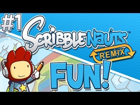 SCRIBBLENAUTS REMIX FUN! - Scribblenauts Remix Gameplay/Walkthrough (iOS/Android) - Part 1