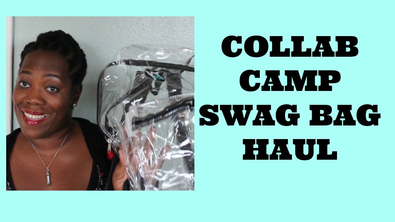 Collab Camp Swag Bag Haul - YouTube