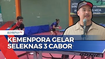 Kemenpora Gelar Seleknas Cabor Tenis Meja, Tinju, & Sepak Takraw