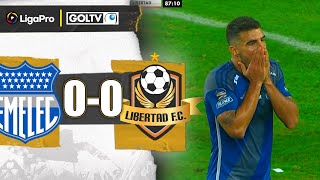 El BOMBILLO PERDONÓ y EMPATO de LOCAL | Emelec 0-0 Libertad | LigaPro 2024