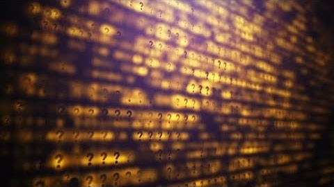 Too Many Questions Loop Background | Motion Graphics - Videohive template