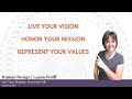 Mission vision and values  human design  create your business on purpose