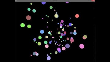 Pseudo particle system stemming from user tracking program