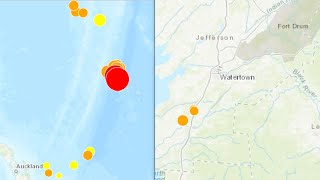 Tsunami Alert Issued After Big M7.3 Earthquake Strikes Kermedic Islands Region, EQ Swarm In New York by DAHBOO77 39,959 views 1 year ago 2 minutes, 47 seconds