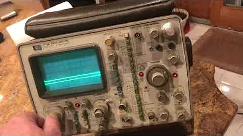 HP 1712 A oscilloscope Hewlett Packard