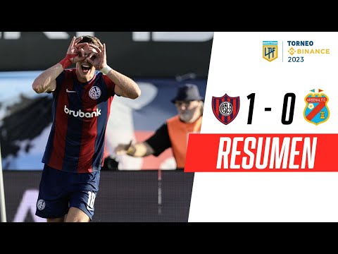 ¡VOMBERGAR LE DIO EL PRIMER TRIUNFO DEL AÑO AL CICLÓN! | San Lorenzo 1-0 Arsenal | RESUMEN