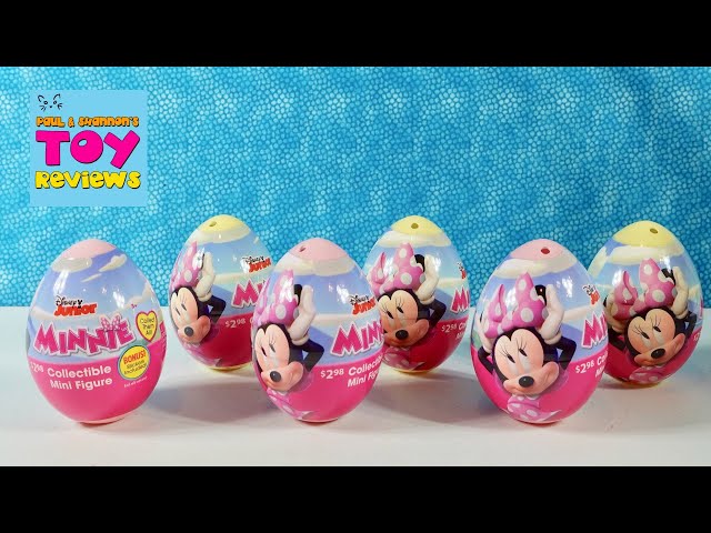 ミニミニーさん　0803 Disney Minnie Mouse Collectible Mini Figure Egg BLind Bag Opening