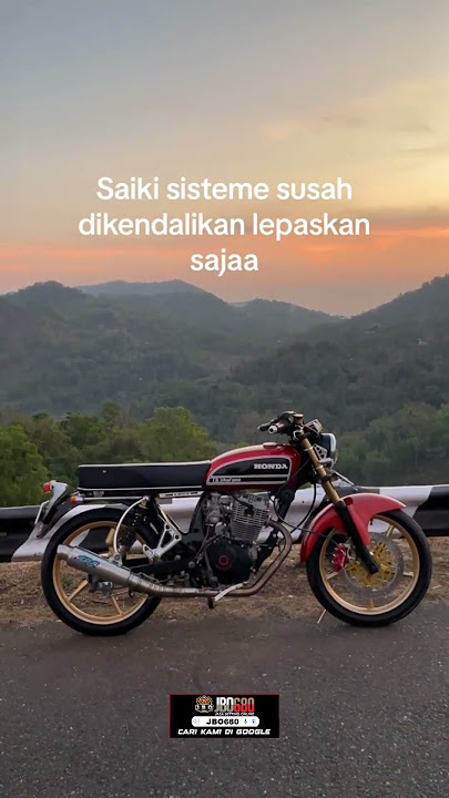 ikhlasin aja yg pergi • story wa anak motor cb herex sunset