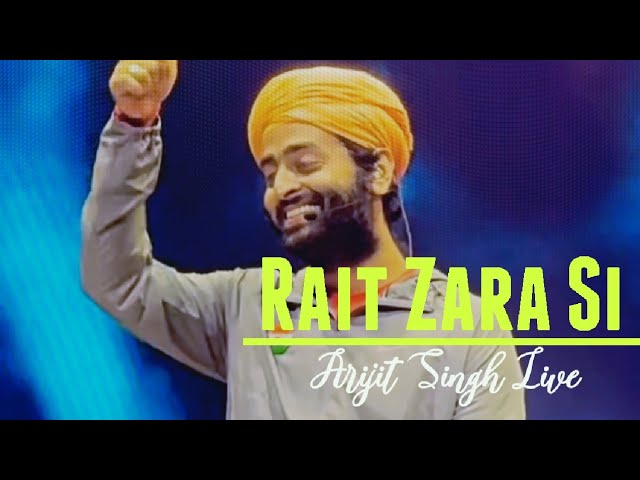 Rait Zara Si : Arijit Singh Live in concert At Cocacola Arena Dubai 🔥❤️ class=