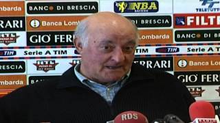 Roberto Baggio e Carlo Mazzone ricordano Gino Corioni (Brescia.TV)