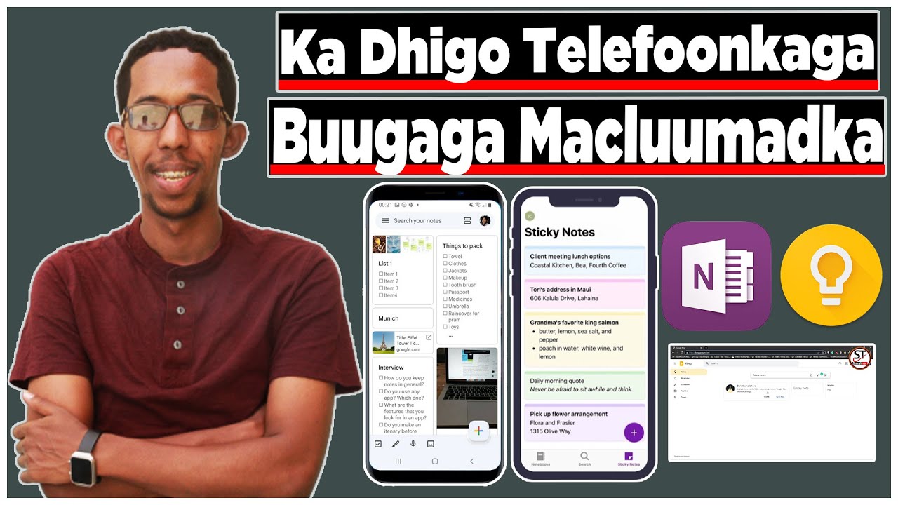 Sida Telefoonkaga Loogu Adeegsado Buug Aad Wax Ku Qorato oo Kale, Kuna Xasuusiya Wixi Aad ku Qoratay