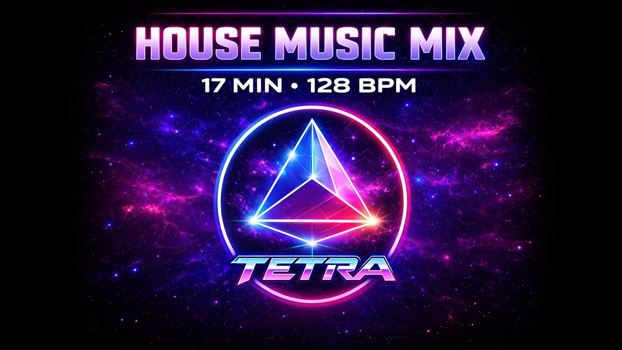 House Music Mix | 17 Minutes of Focused Beats | Tetra