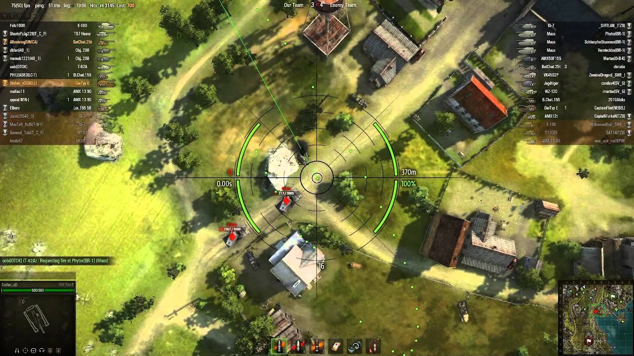 World of Tanks: GW Type E Gameplay with 7.1k Damage | 8.3