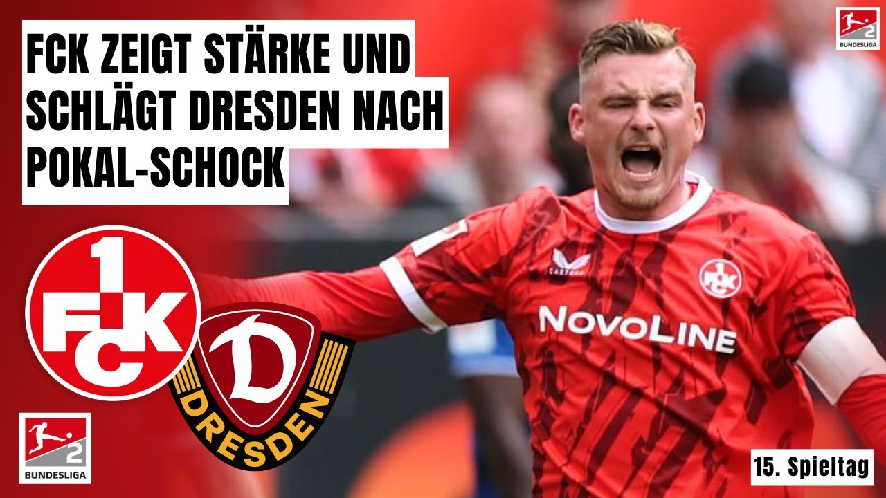 1. FC Kaiserslautern - SG Dynamo Dresden (3-1) Highlights | 2. Bundesliga 2025/26 fck dresden