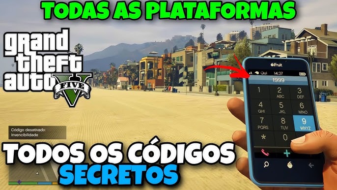 GTA V - Testando Todos : Cheats, Códigos (PS3 - XBOX 360 - PS4 - XBOX ONE)  PT-BR 