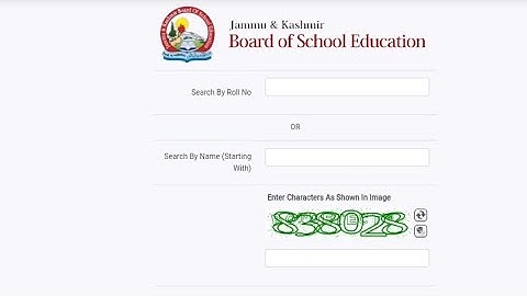 JKBose 12th Class Result out __ 27_ Student fail __ result  check by name Or roll no
