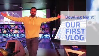 Our First Vlog | Bowling/Arcade Night | The Modern Singhs