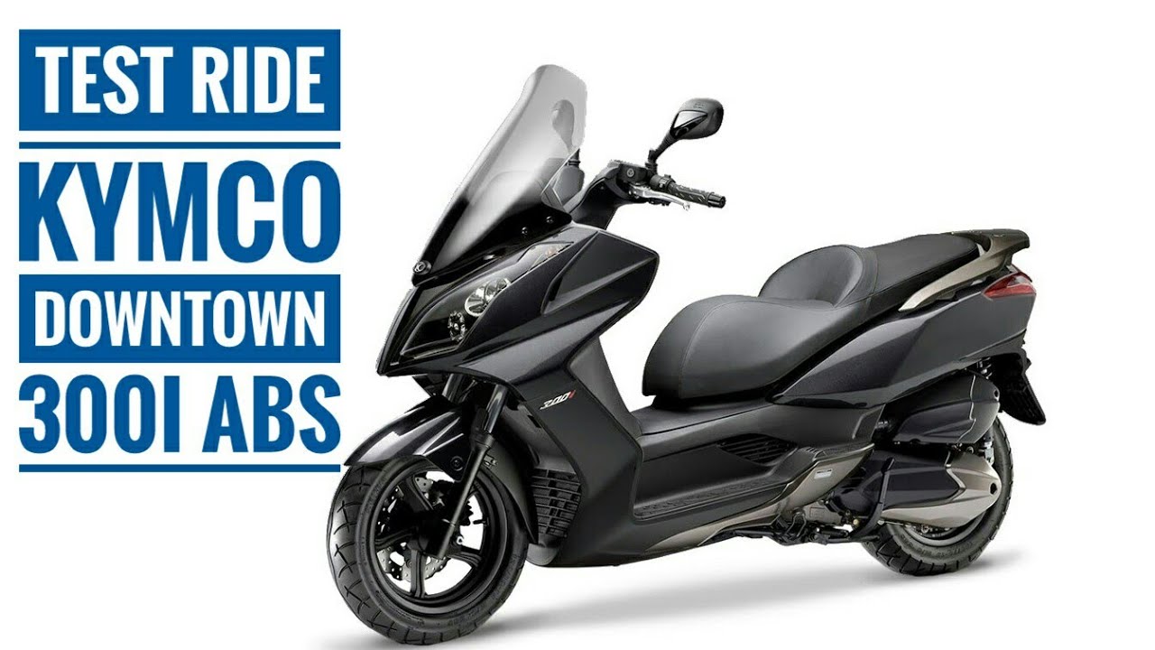 Test Ride Kymco Downtown 300i ABS Uma scooter confortável, segura e