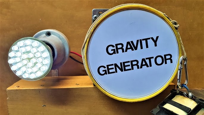 Turning gravity into light