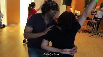 Social dancing con www.Latinconsabor.com in the house!!!