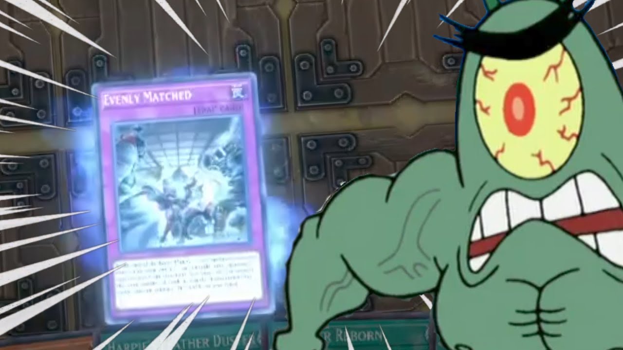 Satisfying Moment When EVENLY MATCHED is Activated!!! Yu-Gi-Oh Master Duel 🔥🔥🔥