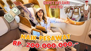 REVIEW PESAWAT BUSINESS CLASS 200.000.000! WORTH IT GA?