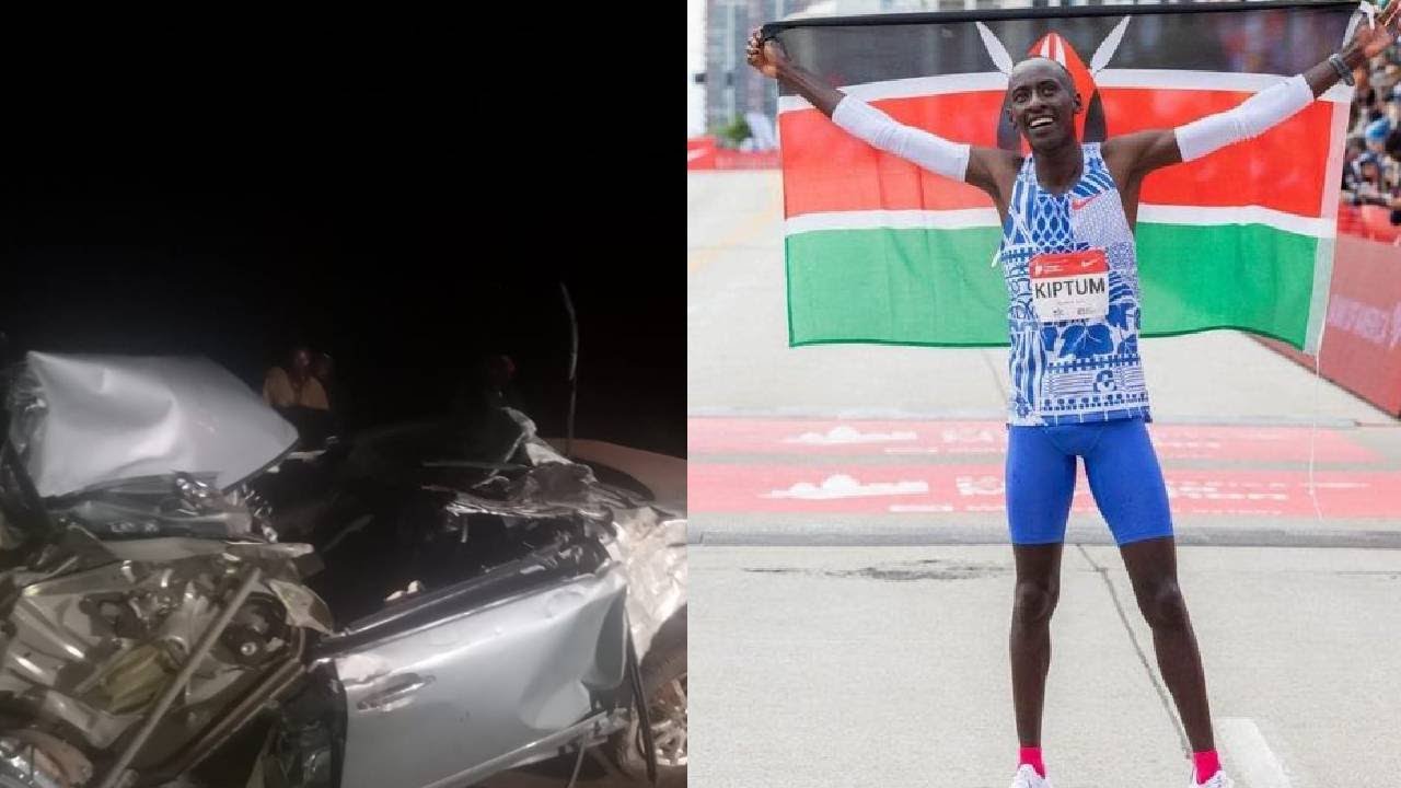 BREAKING NEWS !! MARATHON RECORD HOLDER KELVIN KIPTUM DIES IN A ROAD ...