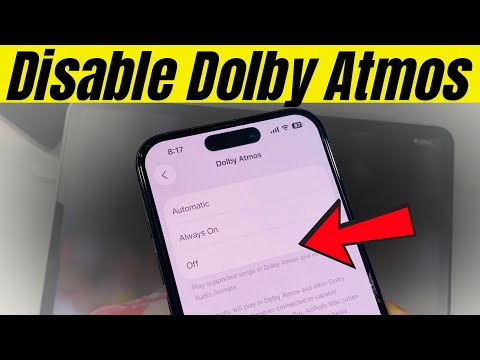 How to Turn Off Dolby Atmos in Apple Music on iPhone Super Fast!