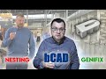 Как #bCAD и #Genifix упрощают работу на #ЧПУ станке с #нестинг?